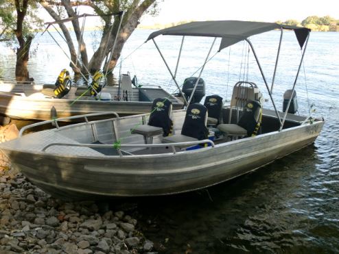 Fishing boat in LIvingstone